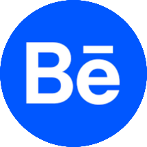 Behance Adobe 創意作品集社群 logo