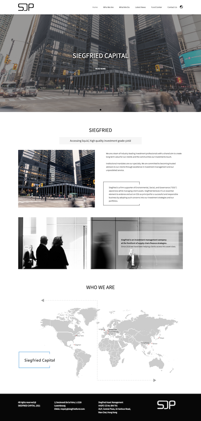 SCP 網頁設計作品