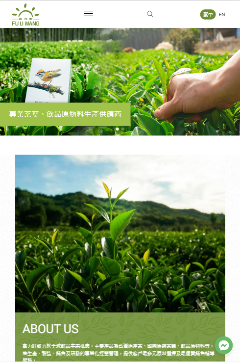富力旺實業有限公司 網頁設計作品