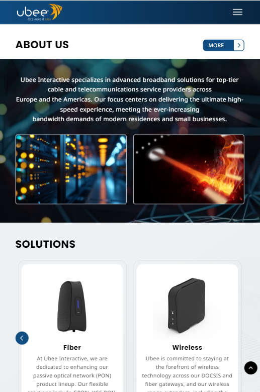 Ubee Interactive 網頁設計作品
